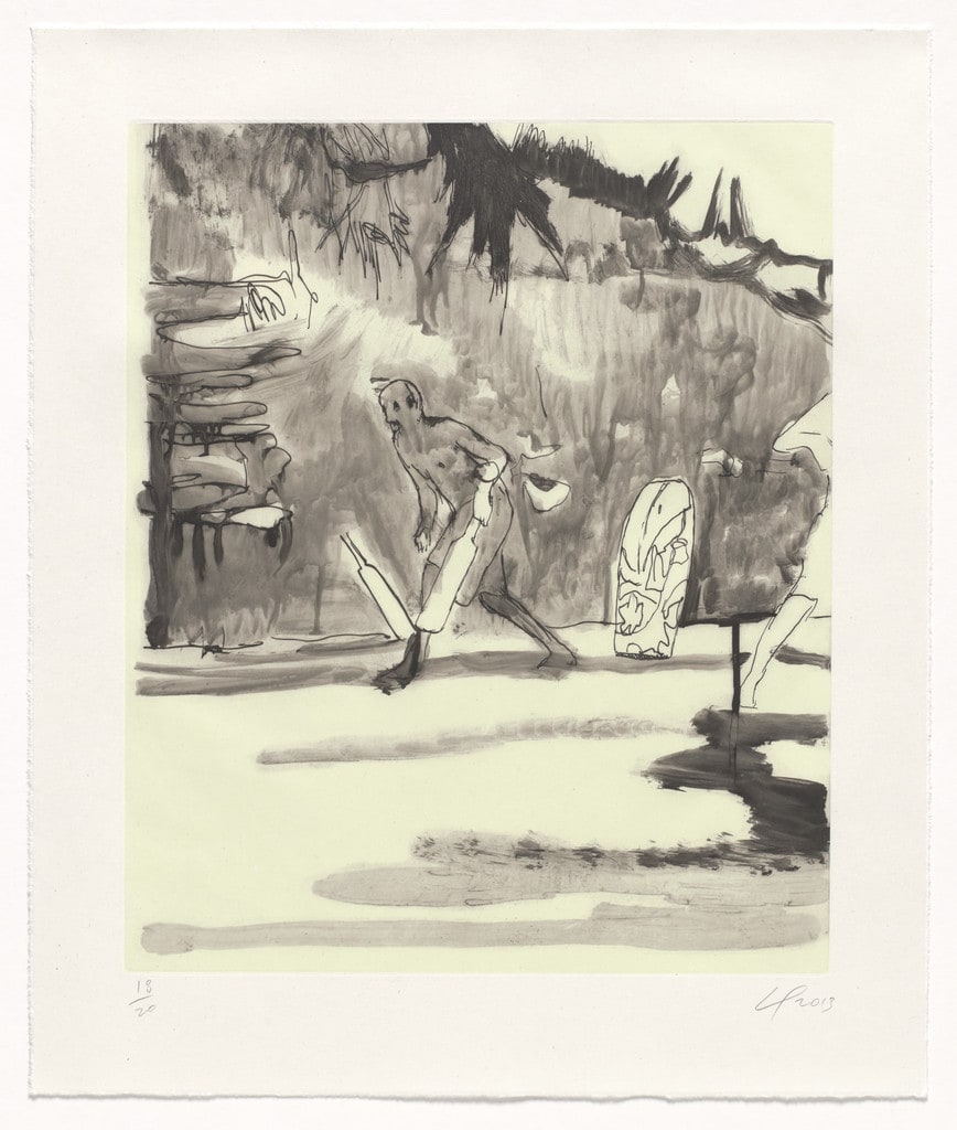 Untitled, Small Cricket Player from an untitled series