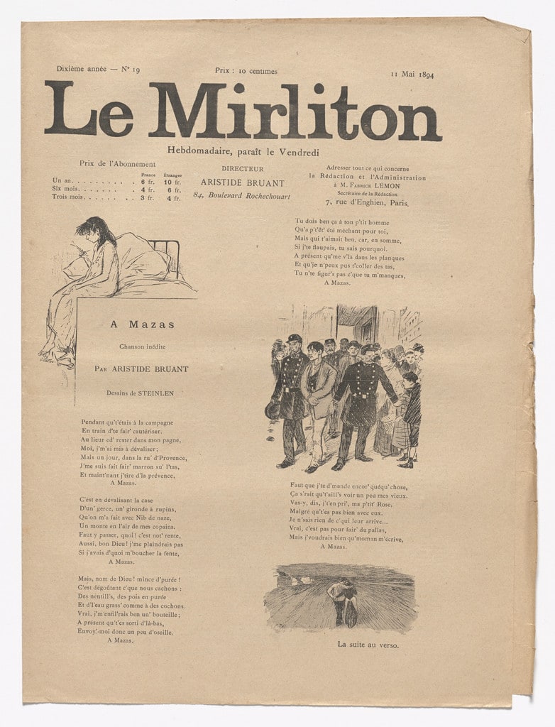 Le Mirliton, no. 19