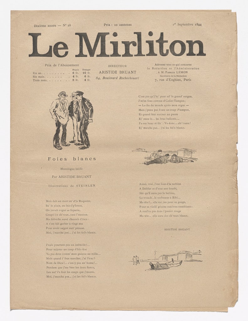 Le Mirliton, no. 28