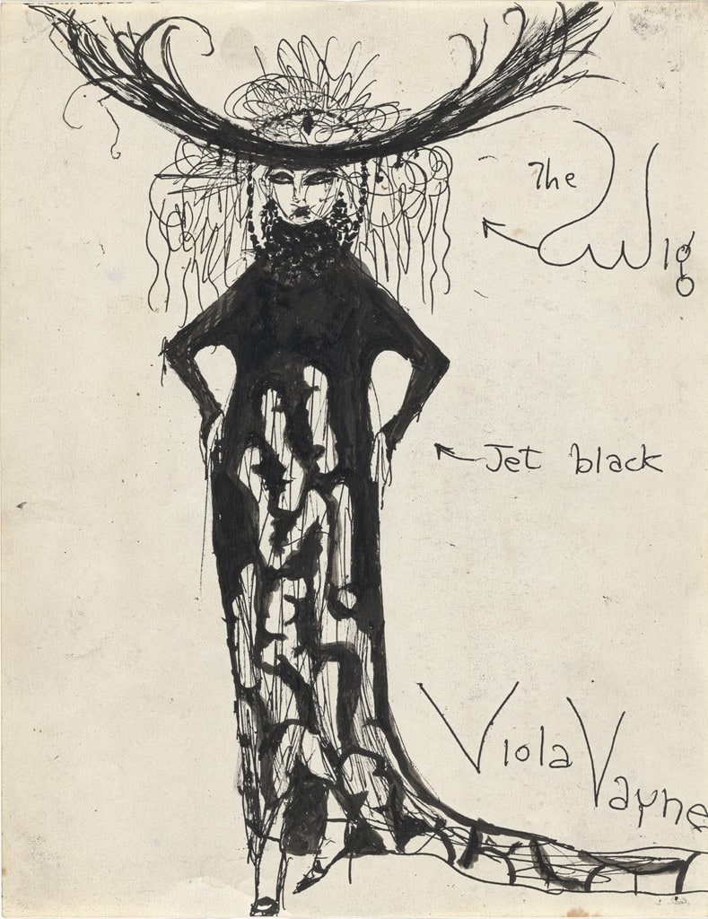 Untitled (Drawing for Brassieres of Atlantis)