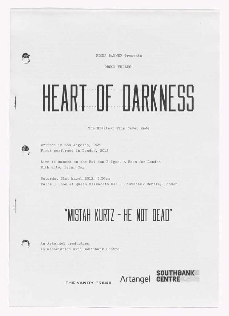 Heart of Darkness free sheet