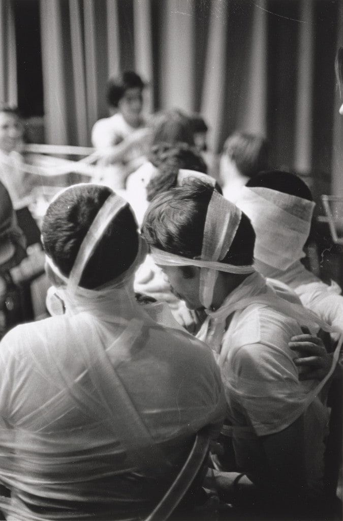 Sky Piece for Jesus Christ, performed during Fluxorchestra at Carnegie Recital Hall, New York, September 25, 1965