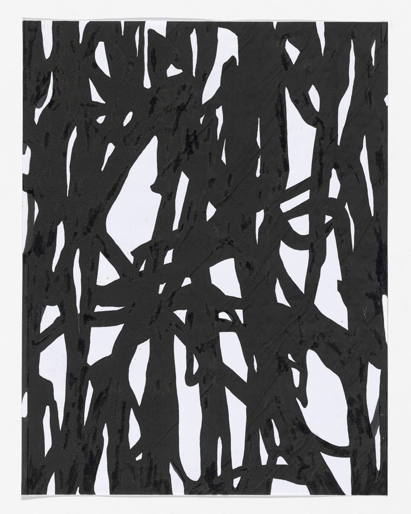 Drawing for the catalogue Arturo Herrera: Sala TAC, Caracas, julio 2009