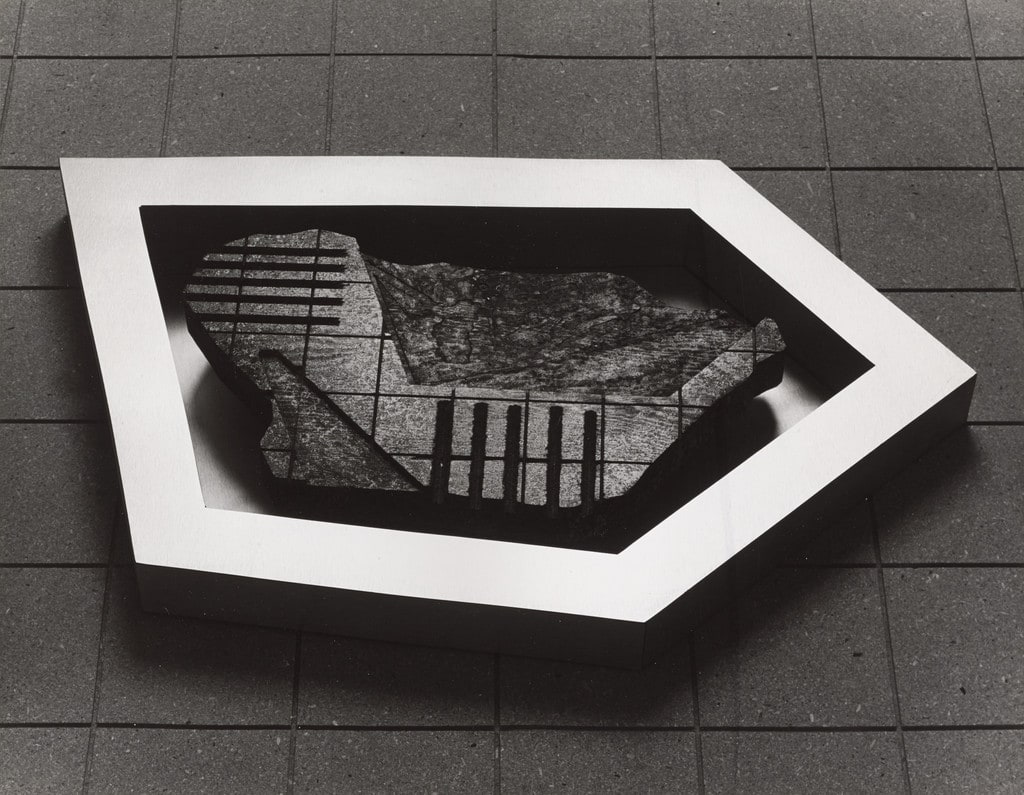 Preparatory material for Levitated Mass (1982)