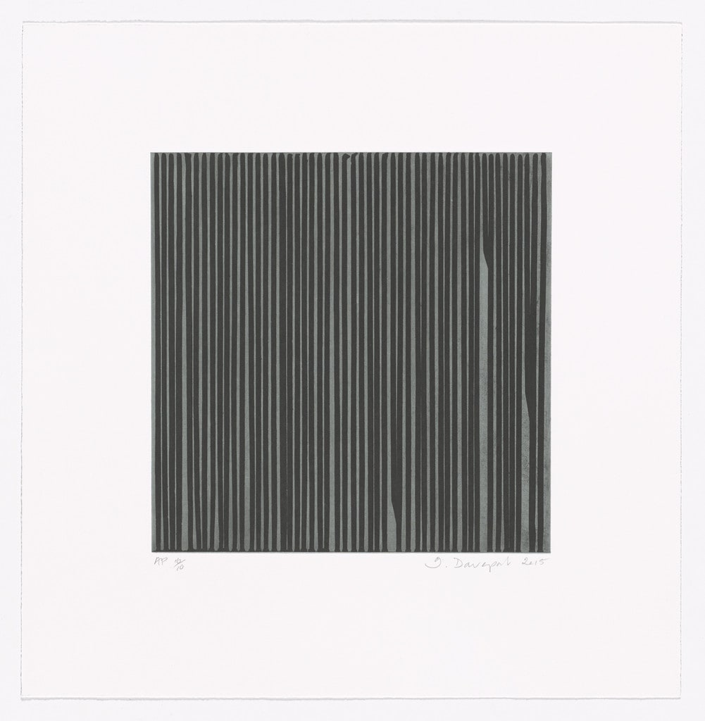 Black on Grey Anniversary Print from Alan Cristea Gallery Twentieth Anniversary Portfolio