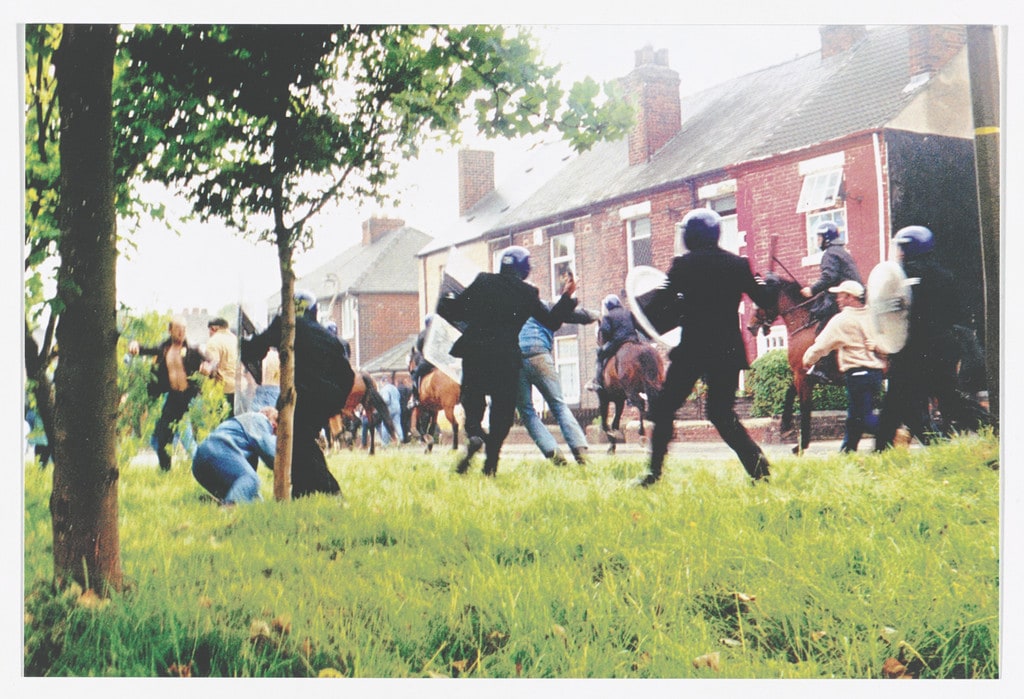 Battle of Orgreave, 2001 from Odds and Sods (for Parkett no. 95)