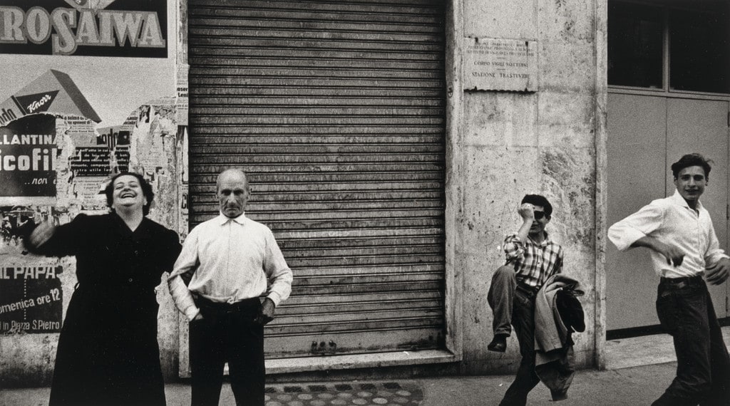 Self-Portrait, Via Renello, Trastevere, Rome