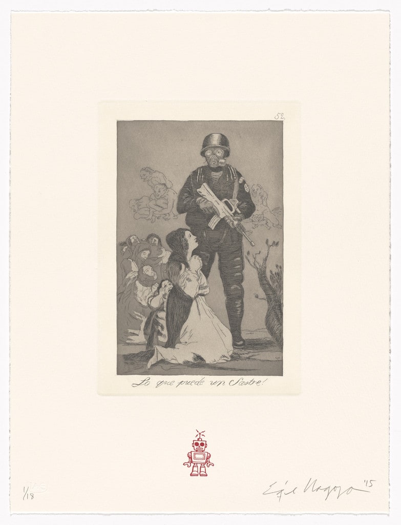 Lo que puede un sastre! / What a tailor can do! from Recurrent Goya