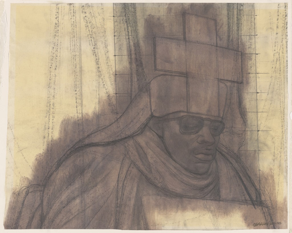 Study for Black Pope