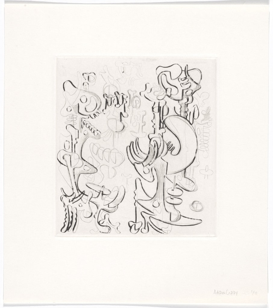 Untitled from the portfolio 5 drypoints