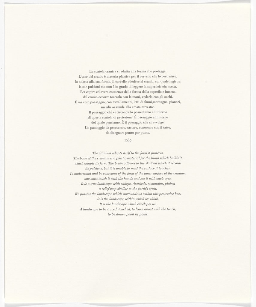Untitled from Passi Sulle Cime Dei Gelsi (Footsteps on Mulberry Tree Tops)
