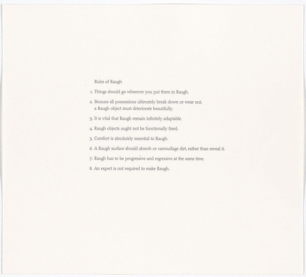 Untitled from Rules of Raugh