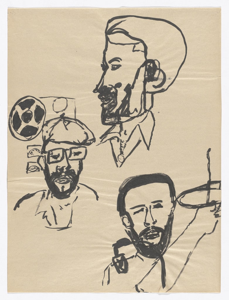 Various Marvin's with Reel-To-Reel Player from God Love the Tragic Artist: Meg Cranston on the Life of Marvin Gaye