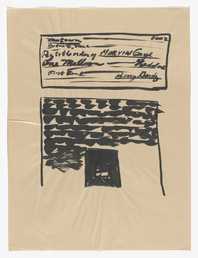 Big Million Dollar Check from Motown from God Love the Tragic Artist: Meg Cranston on the Life of Marvin Gaye