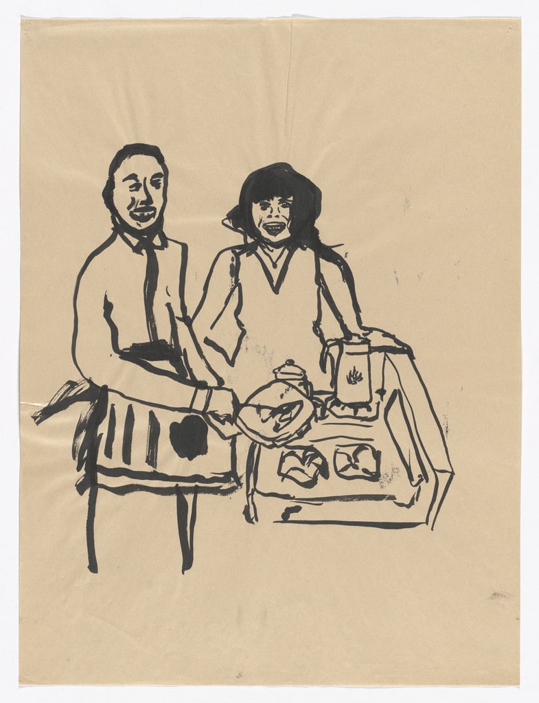 Marvin & Anna (At the Stove) from God Love the Tragic Artist: Meg Cranston on the Life of Marvin Gaye