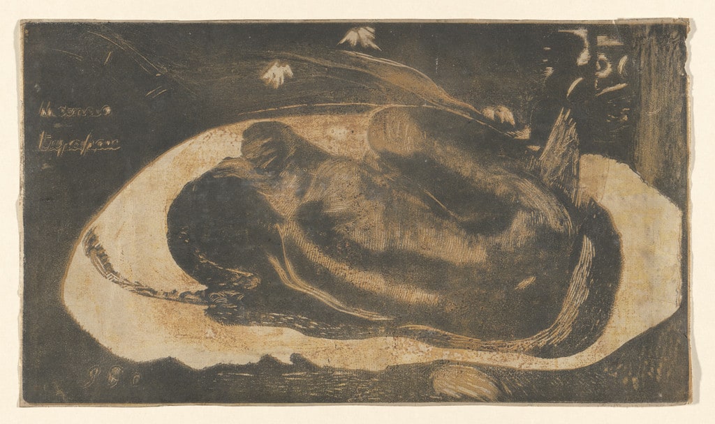 Manao tupapau (Watched by the Spirits of the Dead), state IV, from the suite Noa Noa (Fragrant Scent)