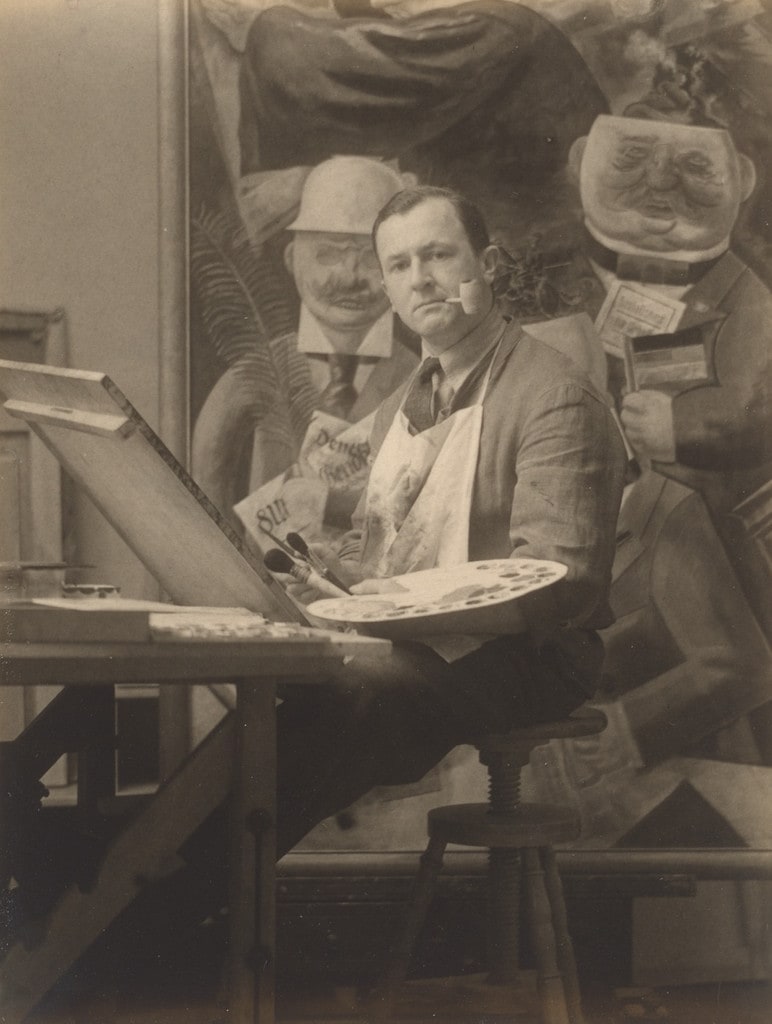 Untitled (George Grosz in his Berlin Studio)