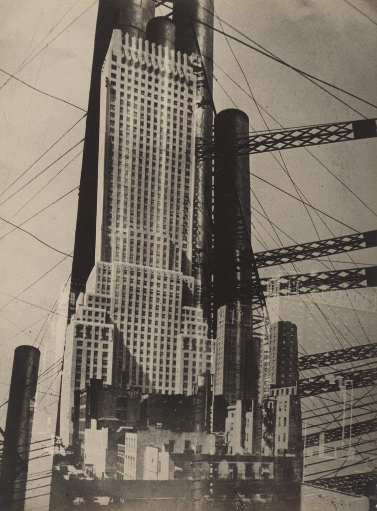 Cover study for America: The Development of Style in New Buildings in the United States (New Ways of Building in the World)