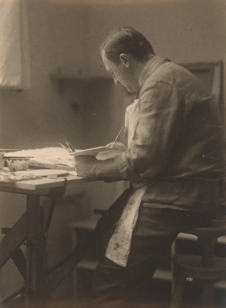 Untitled (George Grosz in His Berlin Studio)