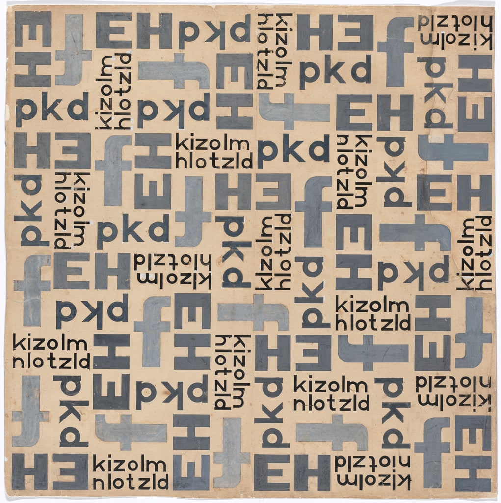 Untitled (typographic study)