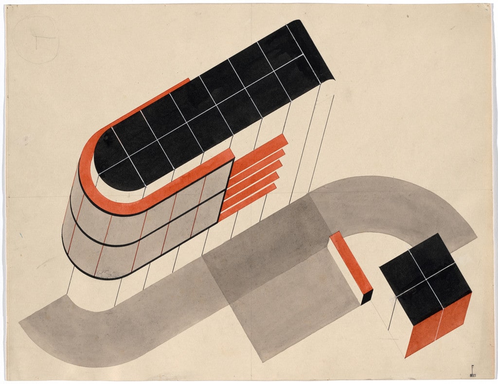 Untitled (study for building)