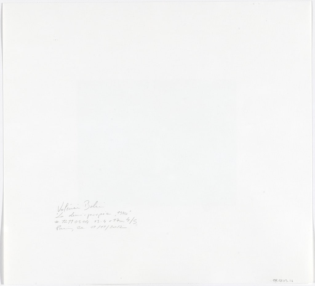 La demi-poupée, 1970 (Half Doll, 1970)