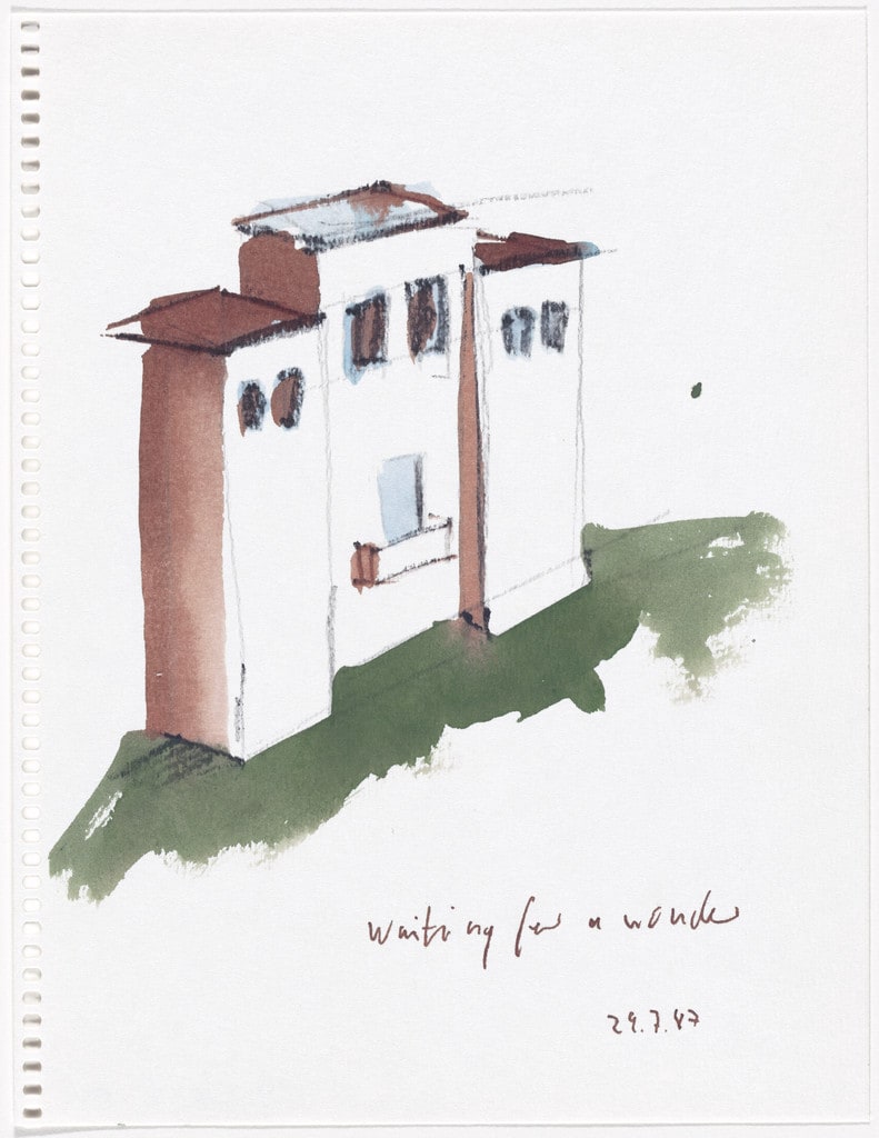 Waiting for a Wonder from Aquarellen (Watercolors)
