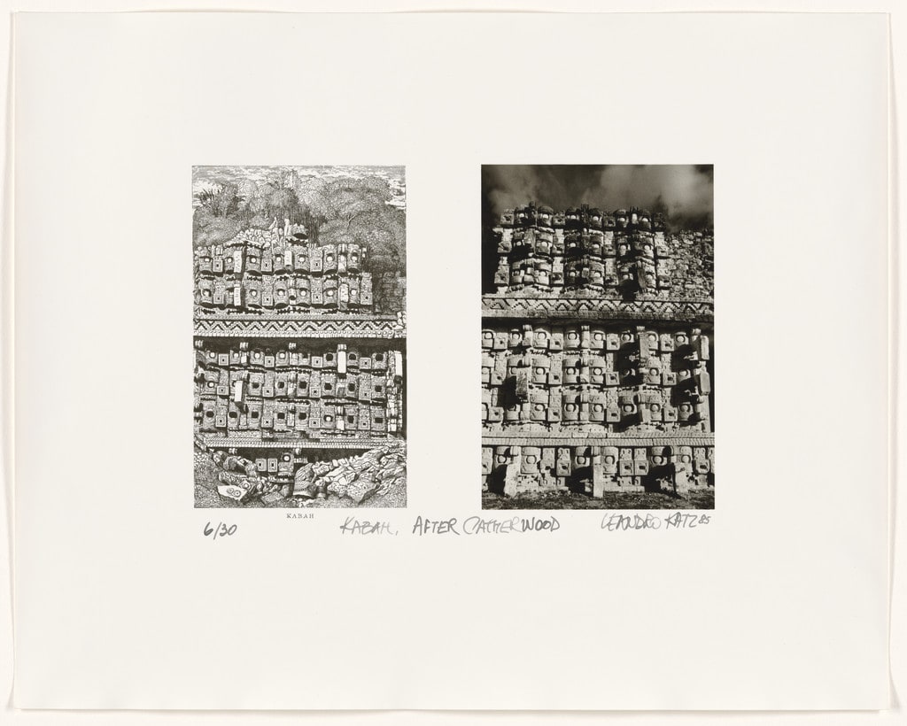 Kabah, after Catherwood [Temple of the Masks]