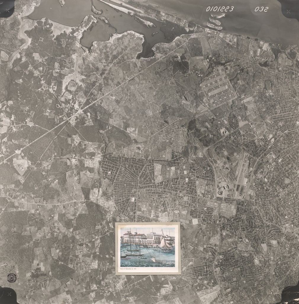 Aerial view of Maracaibo