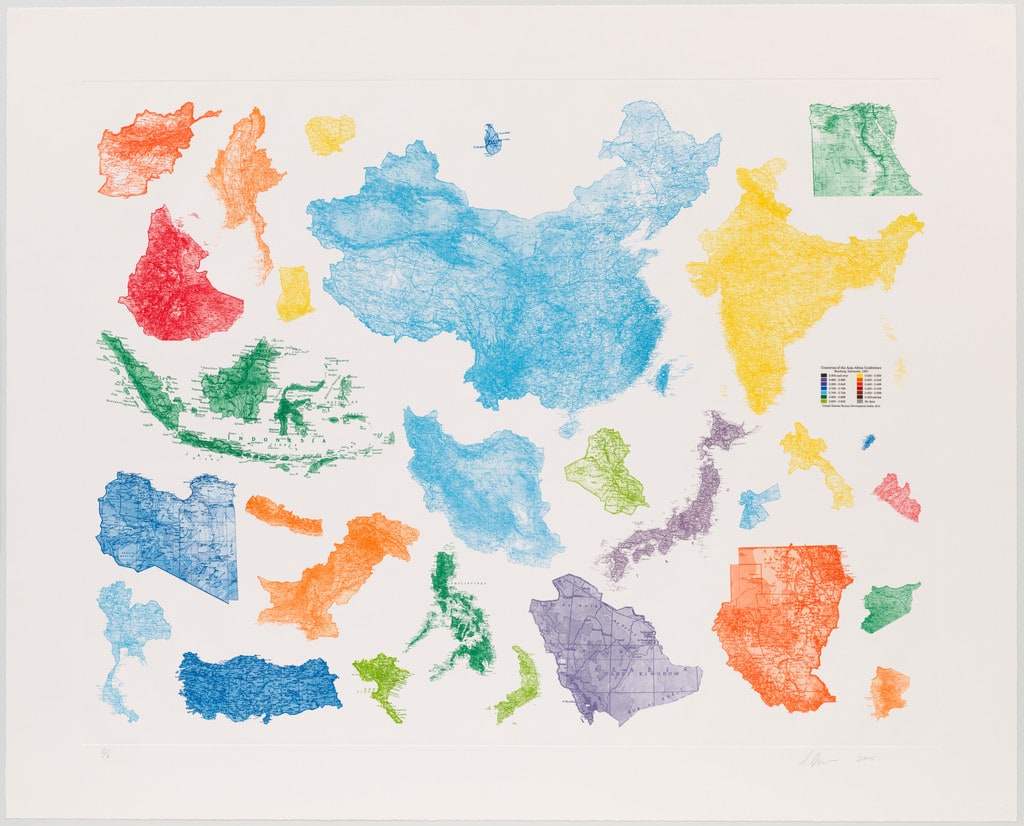 Proposal for a Map of the World (Asian-African Conference, Bandung, Indonesia, 1955)