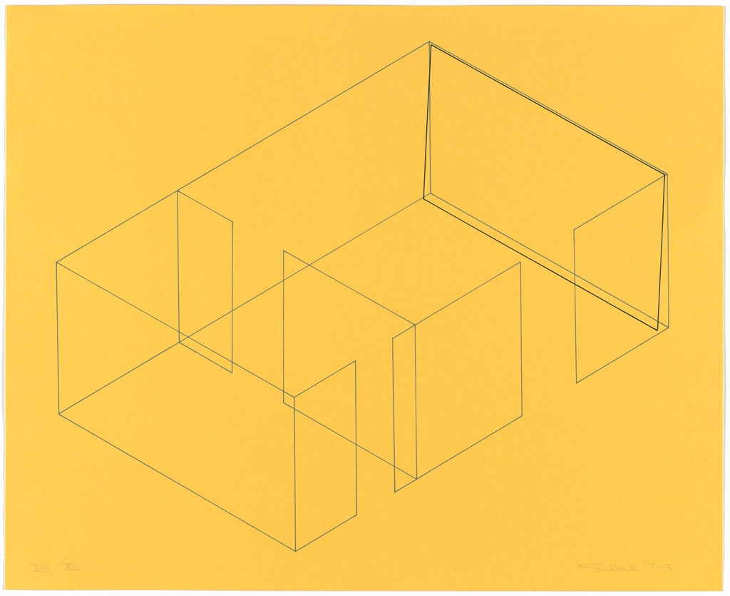 Untitled from Eight Variations for Heiner Friedrich Gallery (Acht Variationen für die Galerie Heiner Friedrich)