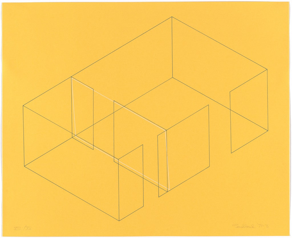 Untitled from Eight Variations for Heiner Friedrich Gallery (Acht Variationen für die Galerie Heiner Friedrich)