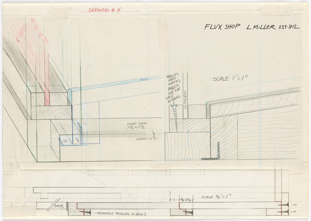 Drawings for Flux Shop