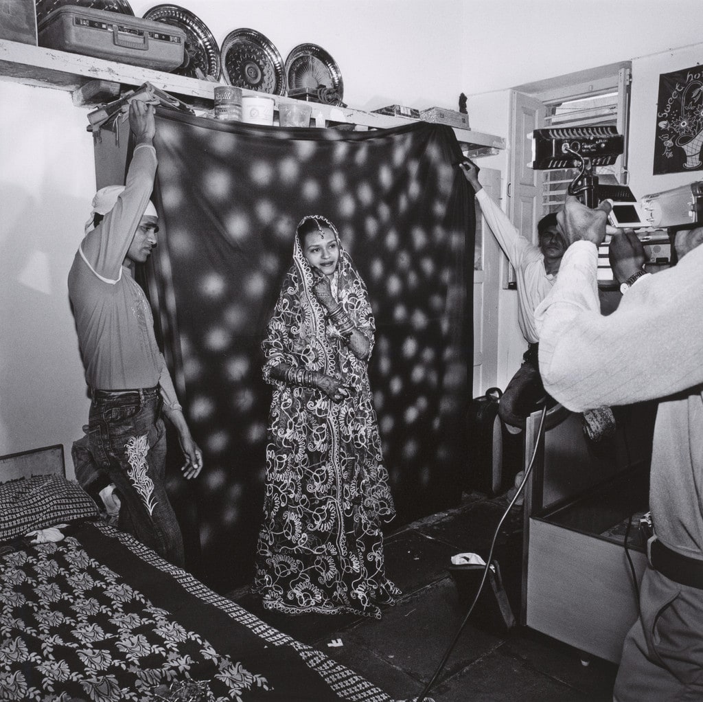 Munira poses for her wedding album, Jamnagar