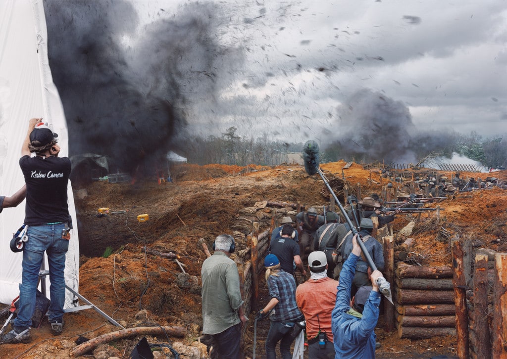 Film Set ("Free State of Jones"), Battle of Corinth, Bush, Louisiana