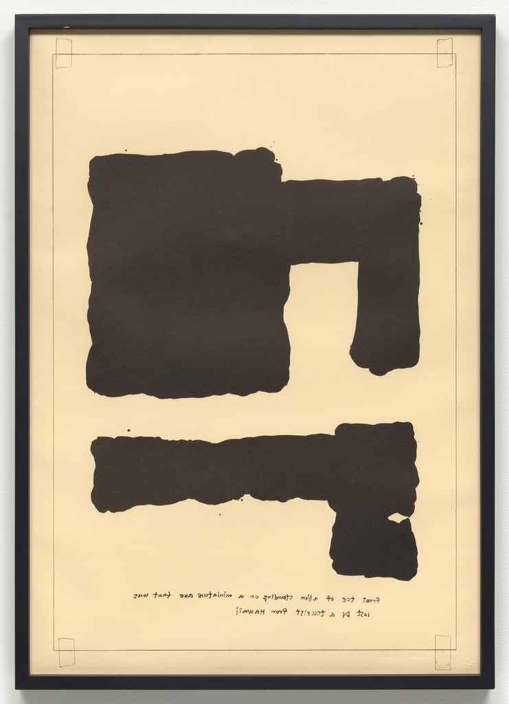 Untitled (Front Toe of Lion Standing on a Miniature Axe That Was Lost by a Tourist from Hawaii) from an untitled series