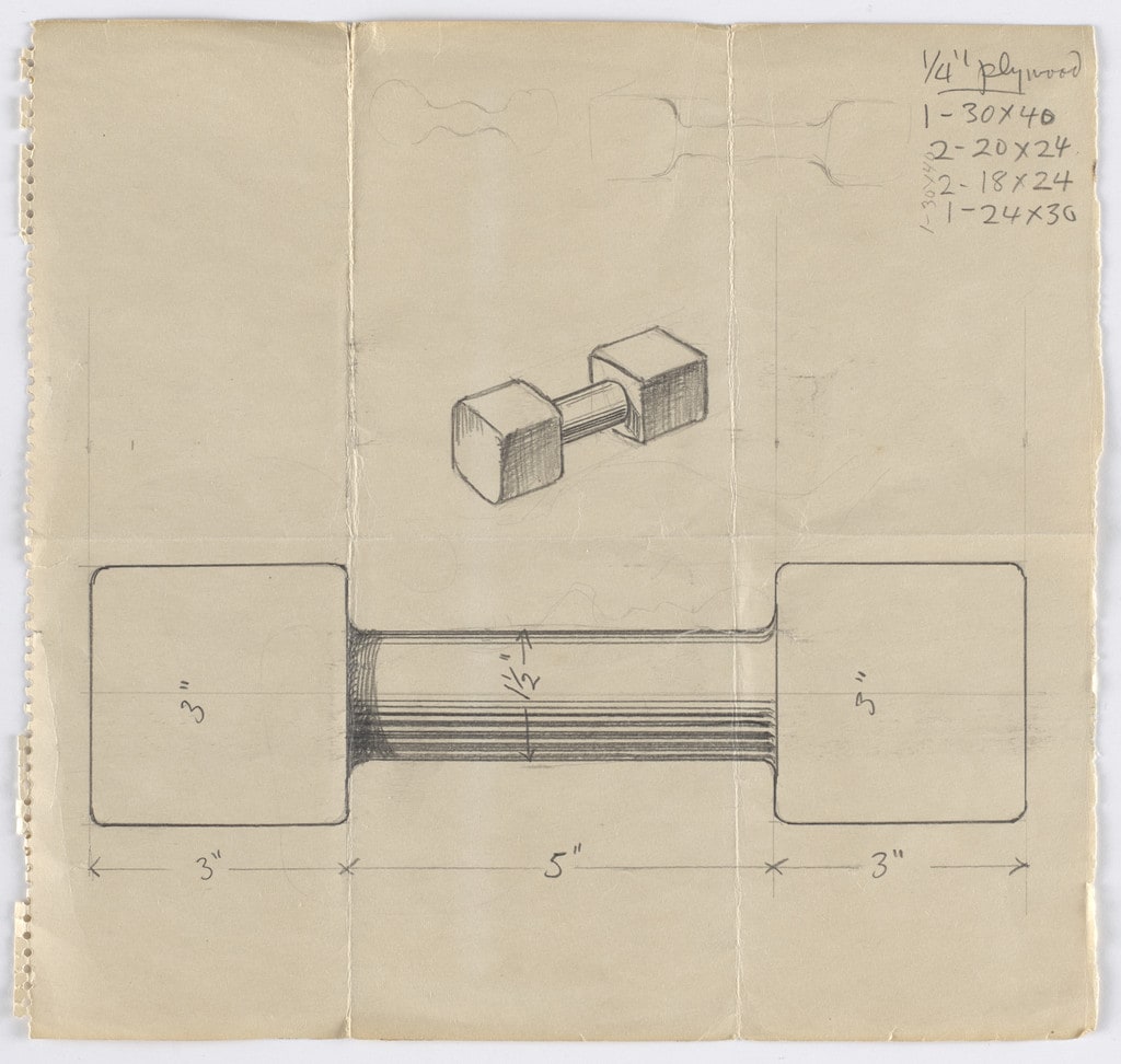 Plywood Dumbbells