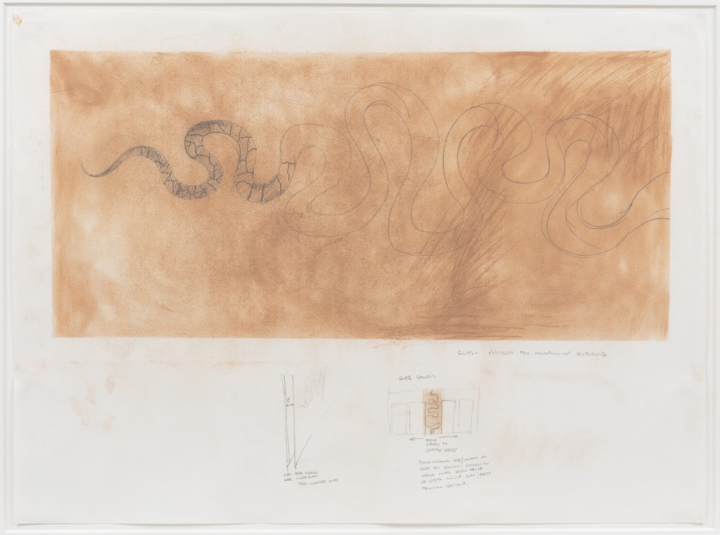Drawing for a Clay Wall