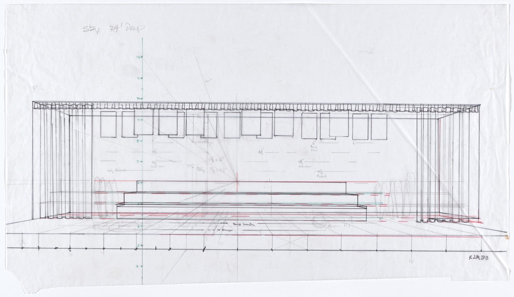 Untitled study for Untitled (Club Scene)