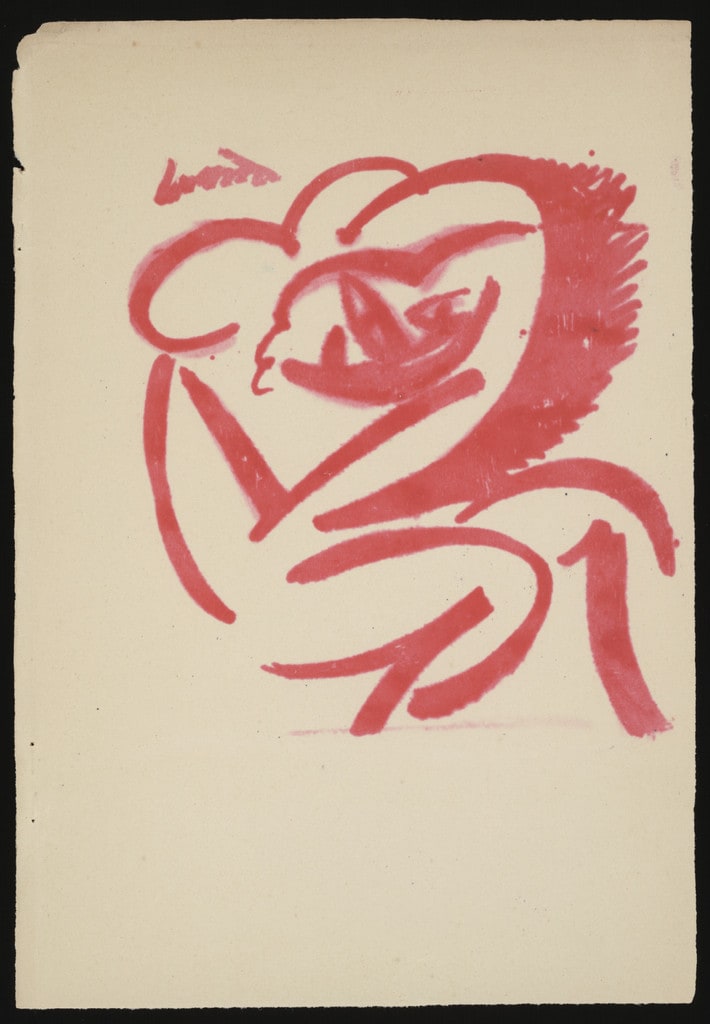 Plate (folio 14) from Te li le