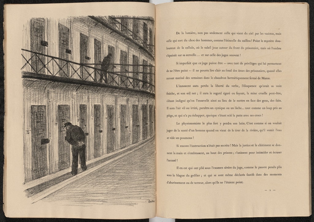 Plate (facing page 9) from Mazas