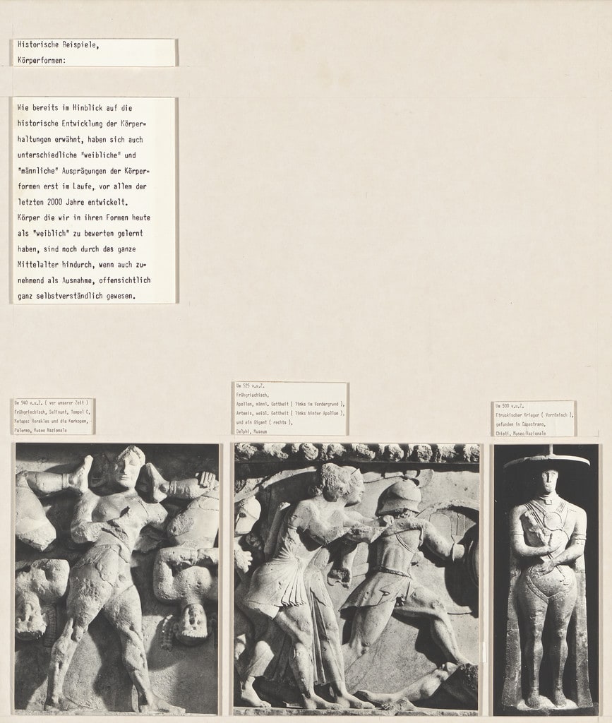 Panel from Let's Take Back Our Space: 'Female' and 'Male' Body Language as a Result of Patriarchal Structures