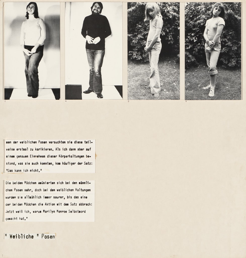 Panel from Let's Take Back Our Space: 'Female' and 'Male' Body Language as a Result of Patriarchal Structures