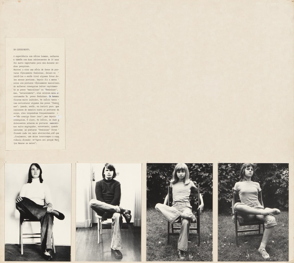 Panel from Let's Take Back Our Space: 'Female' and 'Male' Body Language as a Result of Patriarchal Structures
