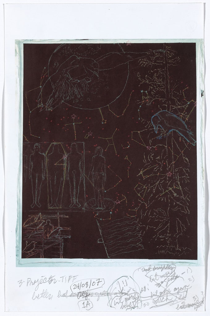 Study for Memorial for an Art World Body (Nevermore)