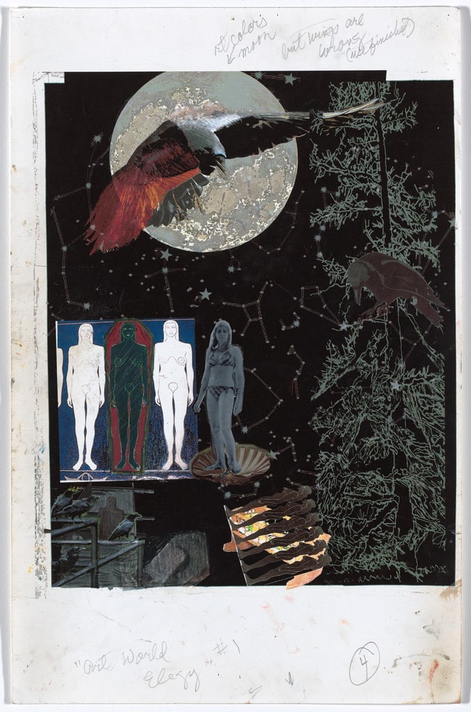 Study for Memorial for an Art World Body (Nevermore)
