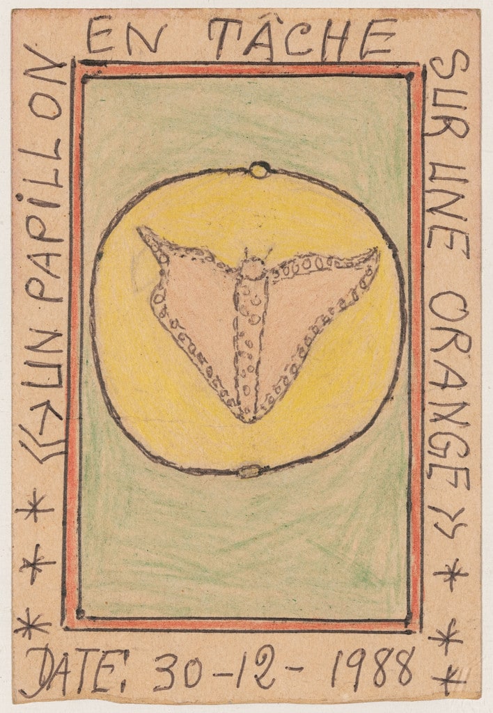 «Papillon en tâche sur une orange» Date : 30-12-1988 from Connaissance du Monde