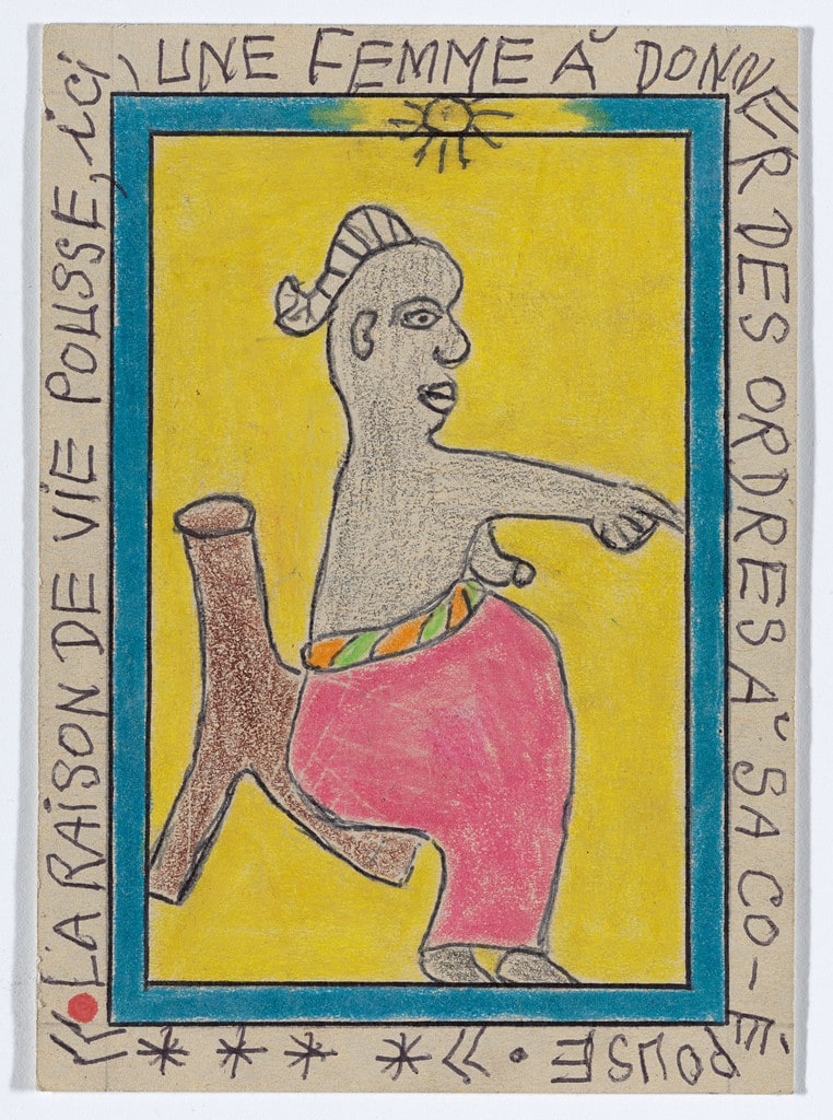 «La raison de vie pousse, ici, une femme à donner des ordres à sa co-épouse.»**** from Connaissance du Monde
