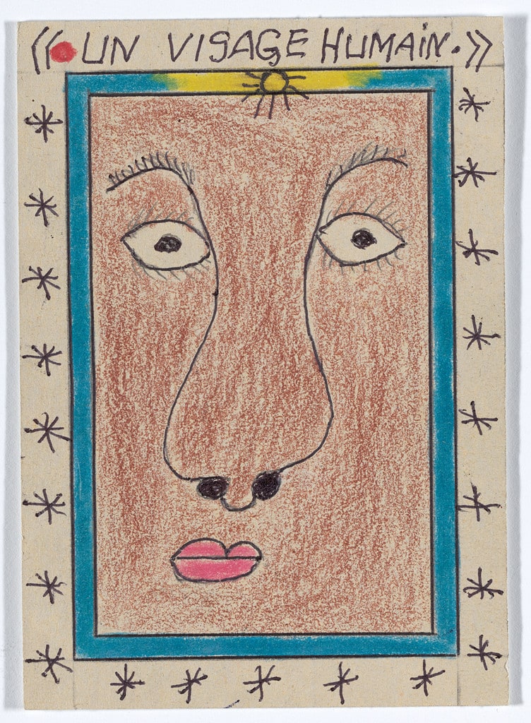 «Un visage humain.» from Connaissance du Monde