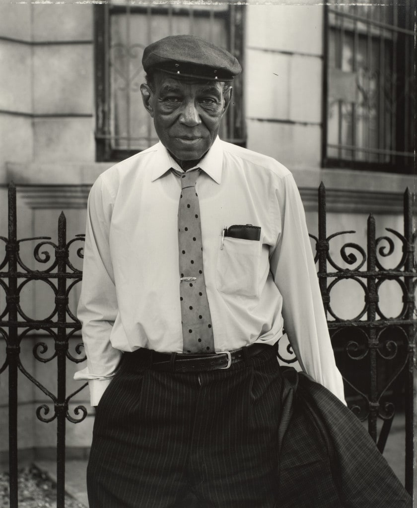 A Man on the Way to the Cleaners, Brooklyn, NY